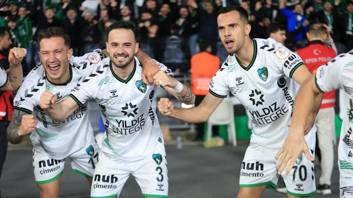 Kocaelispor adm adm Sper Lig'e yryor