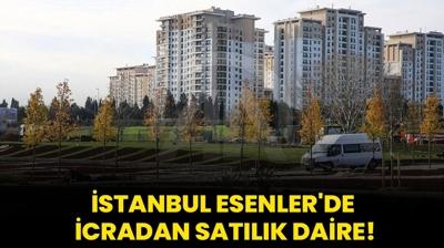 stanbul Esenler'de icradan satlk daire!