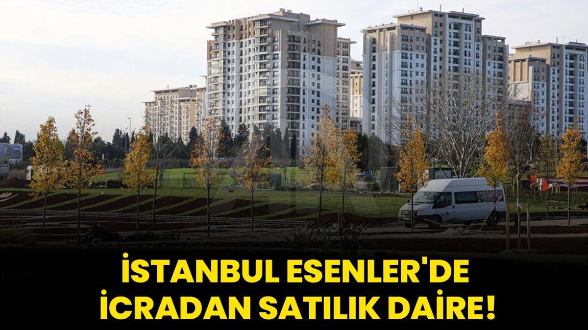 stanbul Esenler'de icradan satlk daire!