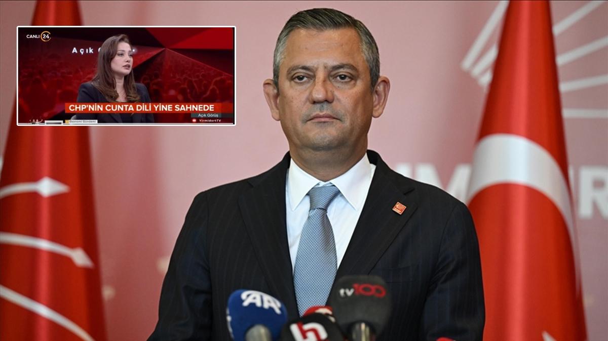 Canl yaynda muhalefete cunta ayar: Miletin hafzasnda CHP'yle zdeleti