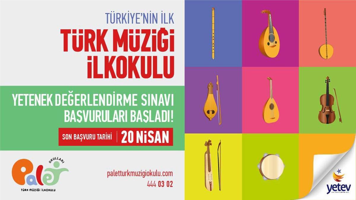 Palet Trk Mzii lkokulu Yetenek Deerlendirme Snav bavurular balad