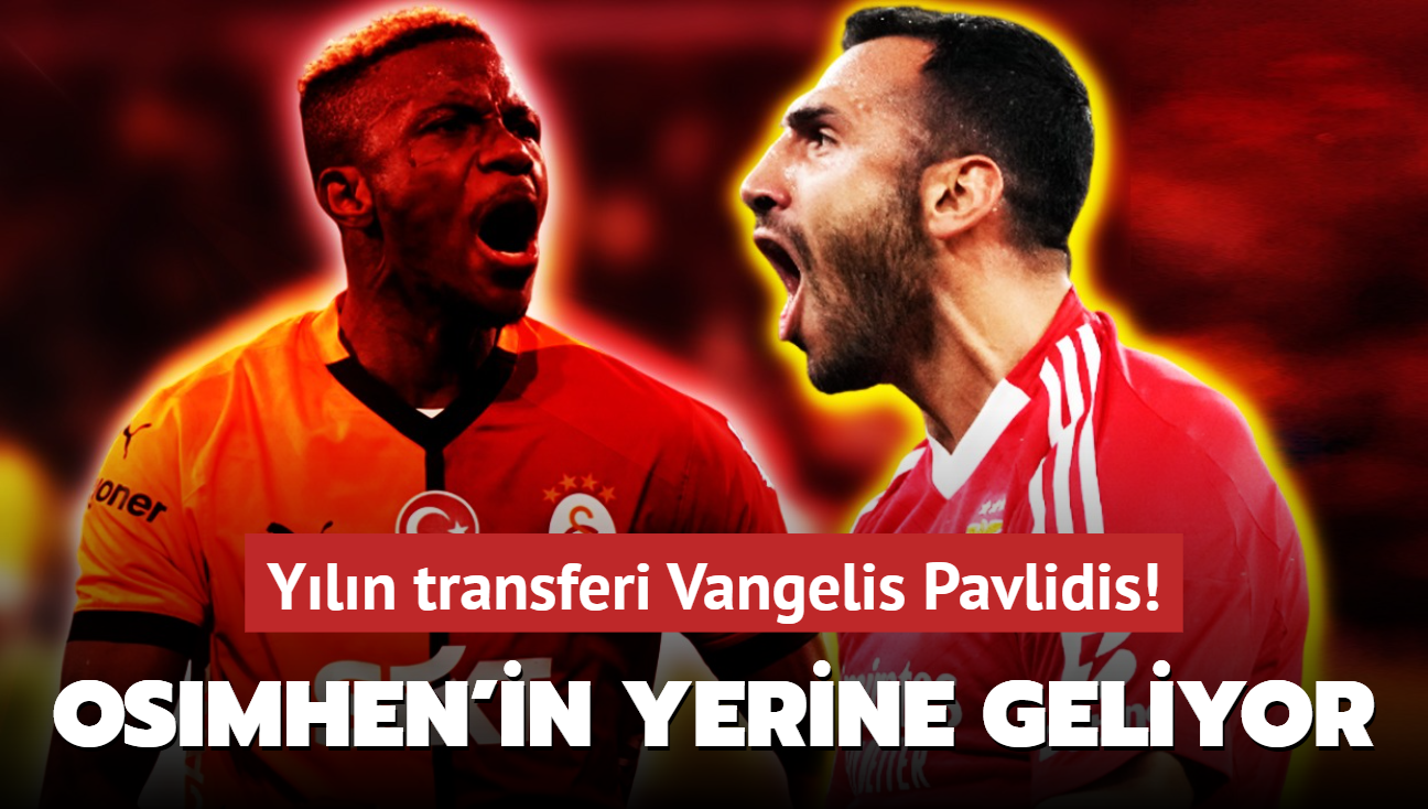 Ve Victor Osimhen'in yerine geliyor! Yln transferi Vangelis Pavlidis: Resmen imzay atyor