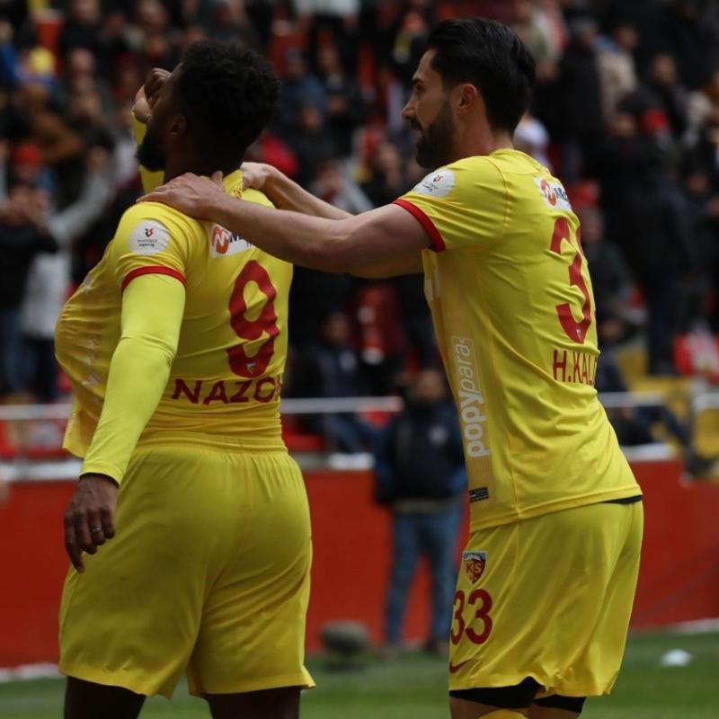 Kayserispor'un golleri yabanclardan