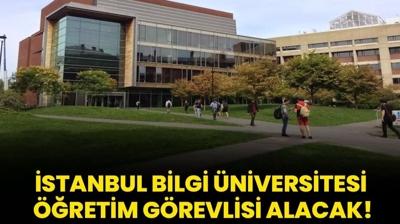 stanbul Bilgi niversitesi retim Grevlisi alacak!