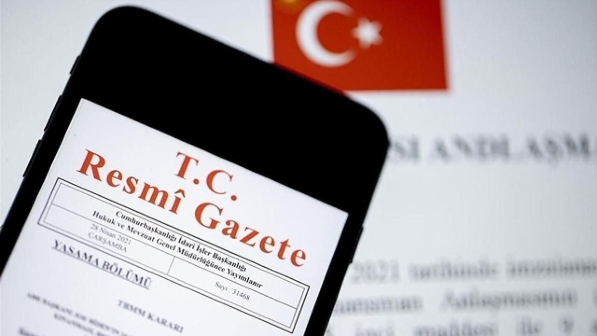 Atama kararlar Resmi Gazete'de