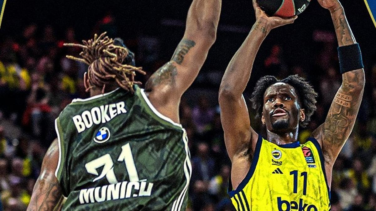 Fenerbahe Bayern'i geti! Normal sezonu 2. srada tamamlad