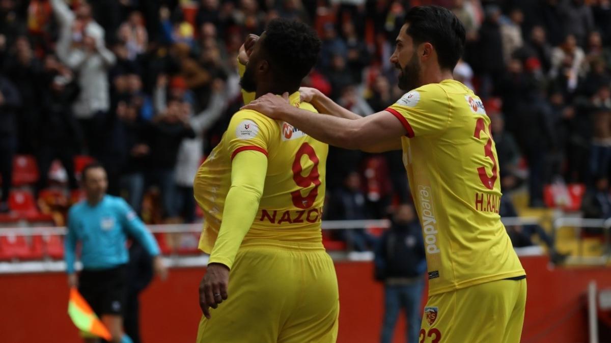 Kayserispor'un golleri yabanclardan