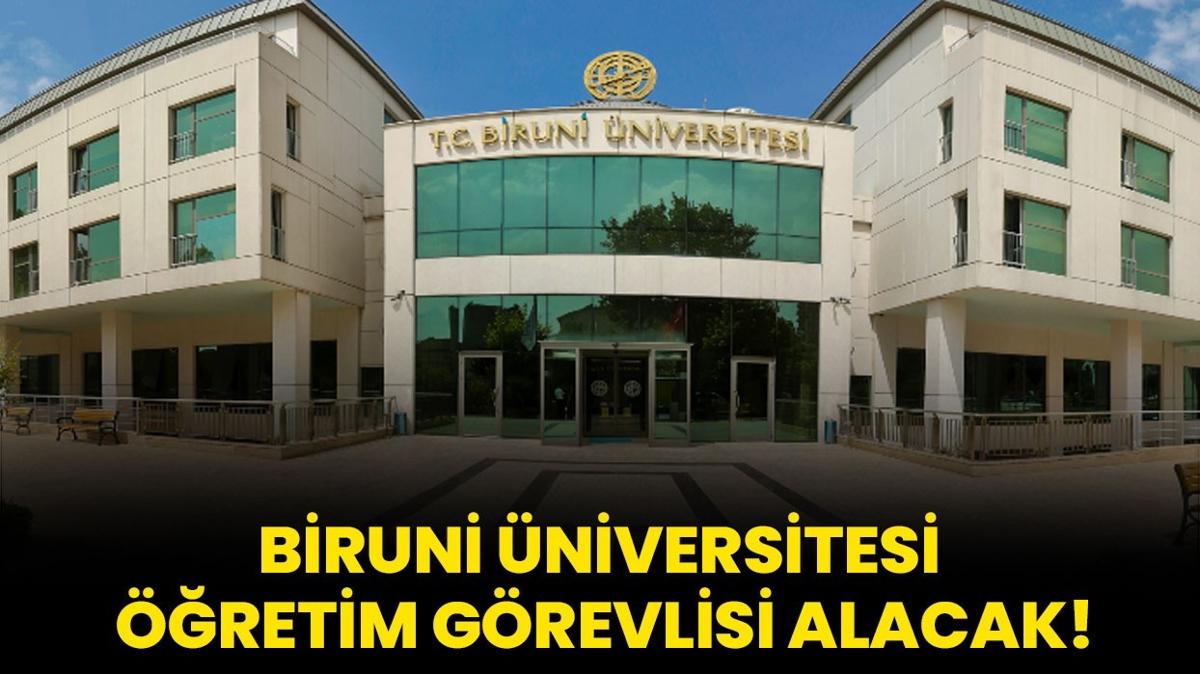 Biruni niversitesi retim Grevlisi alacak!