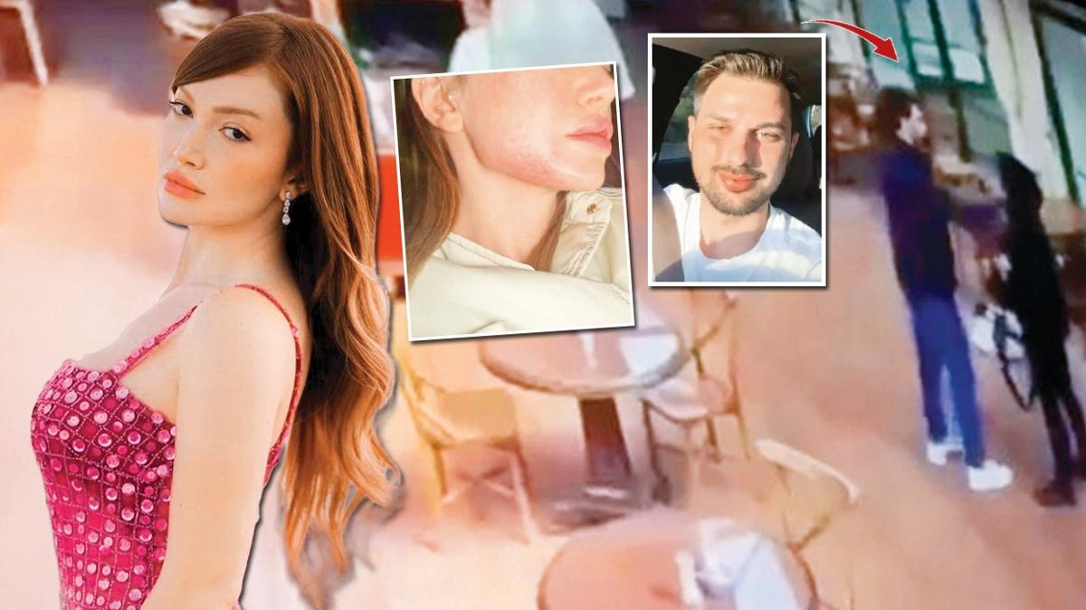 Berk etin tarafndan darp edilen fenomen Danla Bilic'in iddet an kamerada