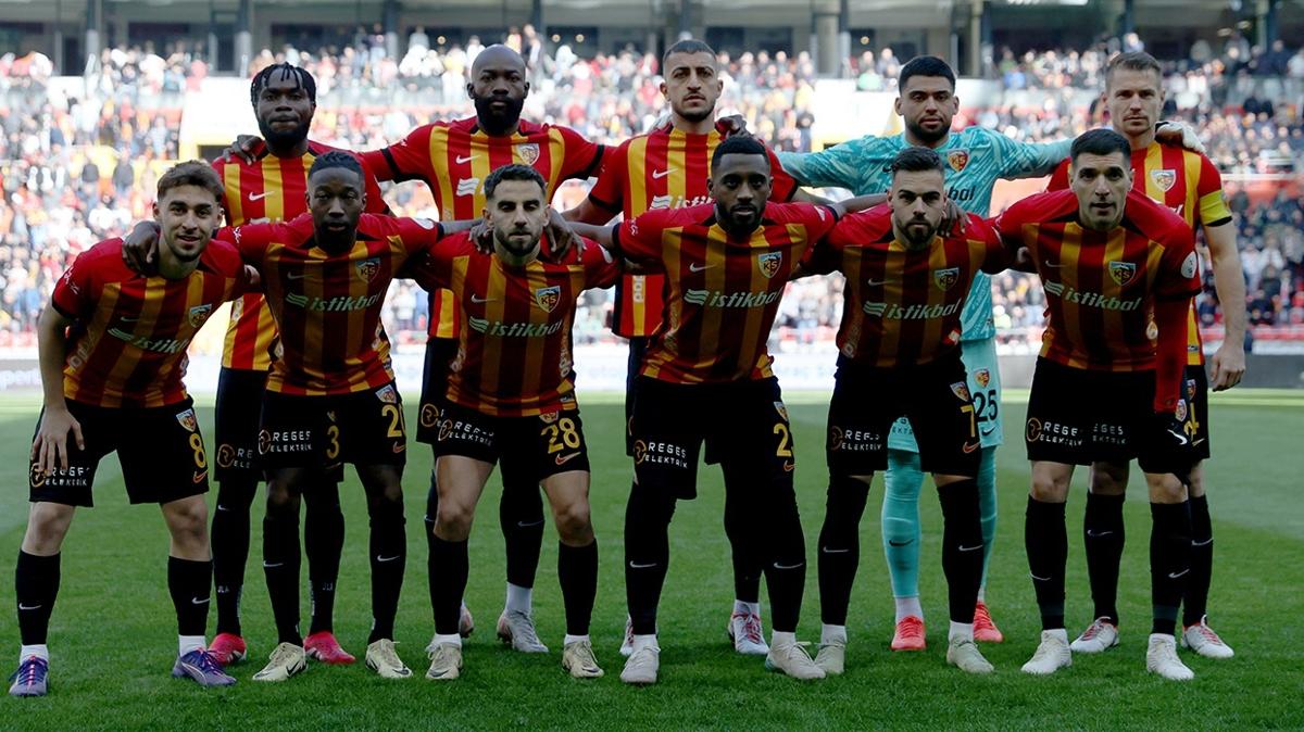 Fenerbahe ma ncesi! Kayseri'de 5 futbolcu cezal duruma dt