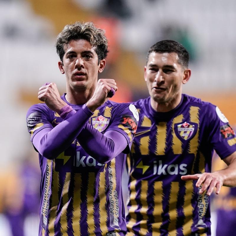 Ey�pspor'dan Adana Demirspor a�lar�na yar�m d�zine gol!