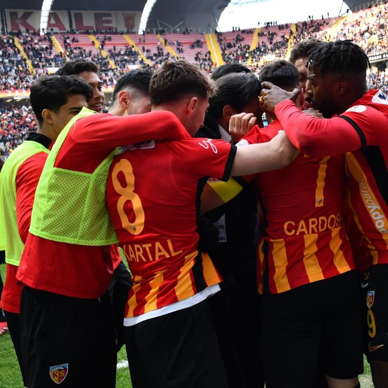 Kayserispor ate hattndan uzaklayor