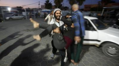 Gazze'de yeni katliam! Soykrmc srail, sivillerin snd adrlar bombalad