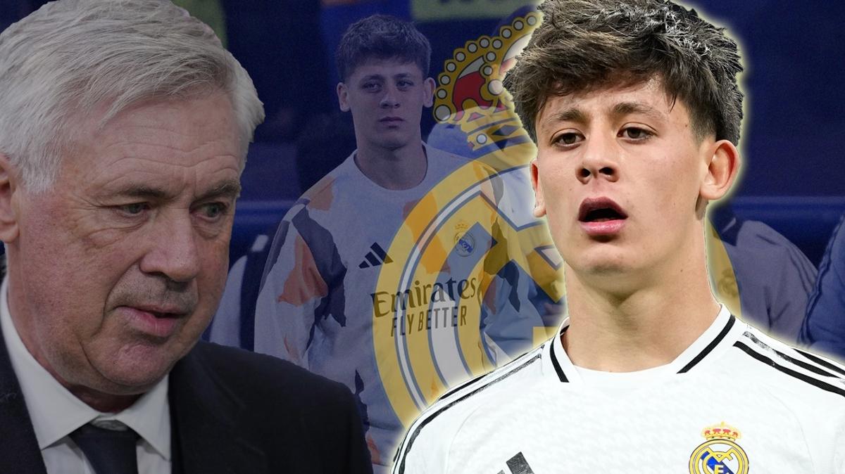 Real Madrid'de Arda Gler depremi! Ma sonras Carlo Ancelotti isyan