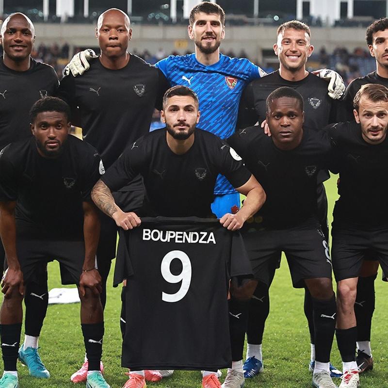 Hatayspor'dan anlaml hareket! Aaron Boupendza unutulmad