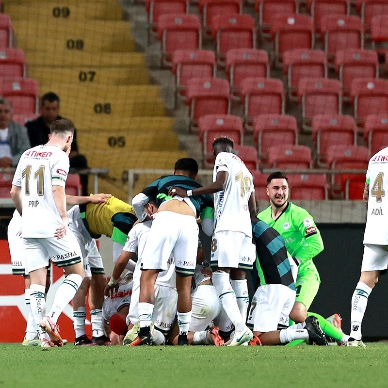 Konyaspor'dan Hatay deplasmannda kritik geri dn!