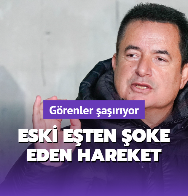 Eski einden Acun Ilcal'y oke eden hareket!