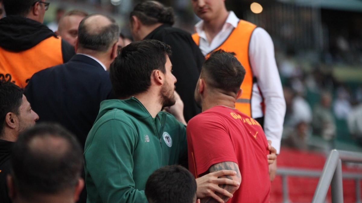 Ma ncesi gerginlik! Abdlkerim Bardakc taraftarlarla tartt