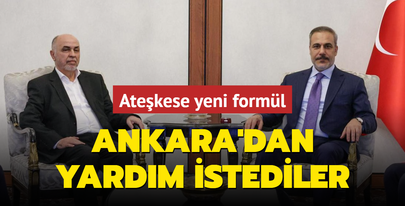 Atekese yeni forml... Ankara'dan yardm istediler