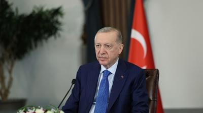 Bakan Erdoan, klim ve Adil Gei zerine evrimii Liderler Toplants'na katld