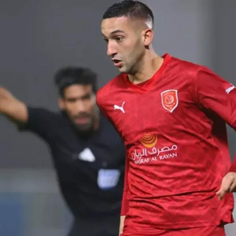 Hakim Ziyech, Katar'da ortal birbirine katt