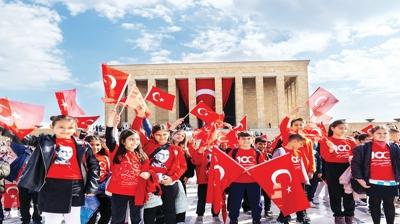 Yurtta 23 Nisan cokusu