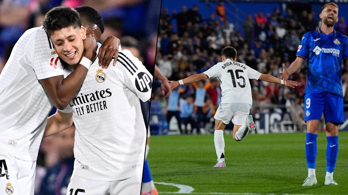Arda Gler sahnede! Real Madrid milli yldzla kazand