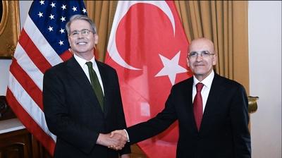 Bakan imek'ten ABD'li mevkida Bessent ile grmesine ilikin aklama