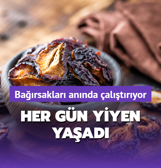 Her gn yiyen yaad! Barsaklar annda harekete geiren o besin