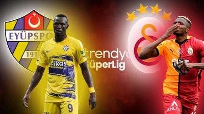 Eypspor - Galatasaray ma saat kata, hangi kanalda? Trendyol Sper Lig...