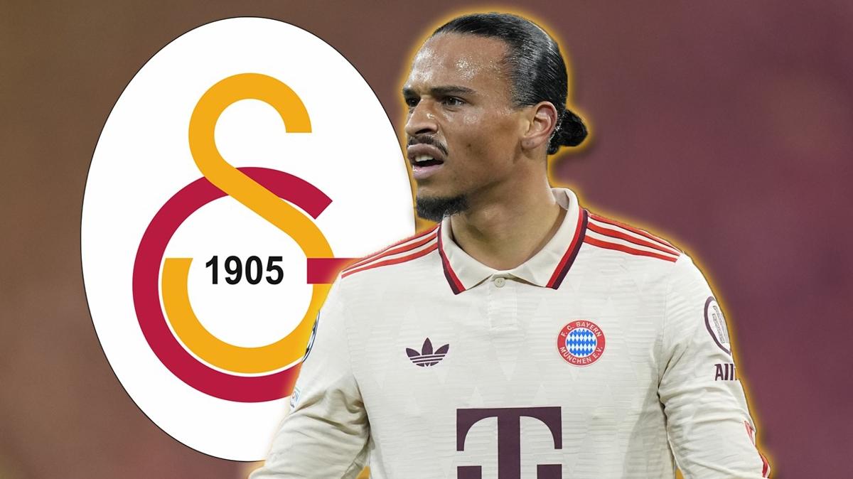 Leroy Sane'den Galatasaray'a kt haber! Transfer iin kararn verdi
