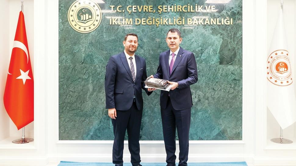 TP'li bakandan teekkr ziyareti