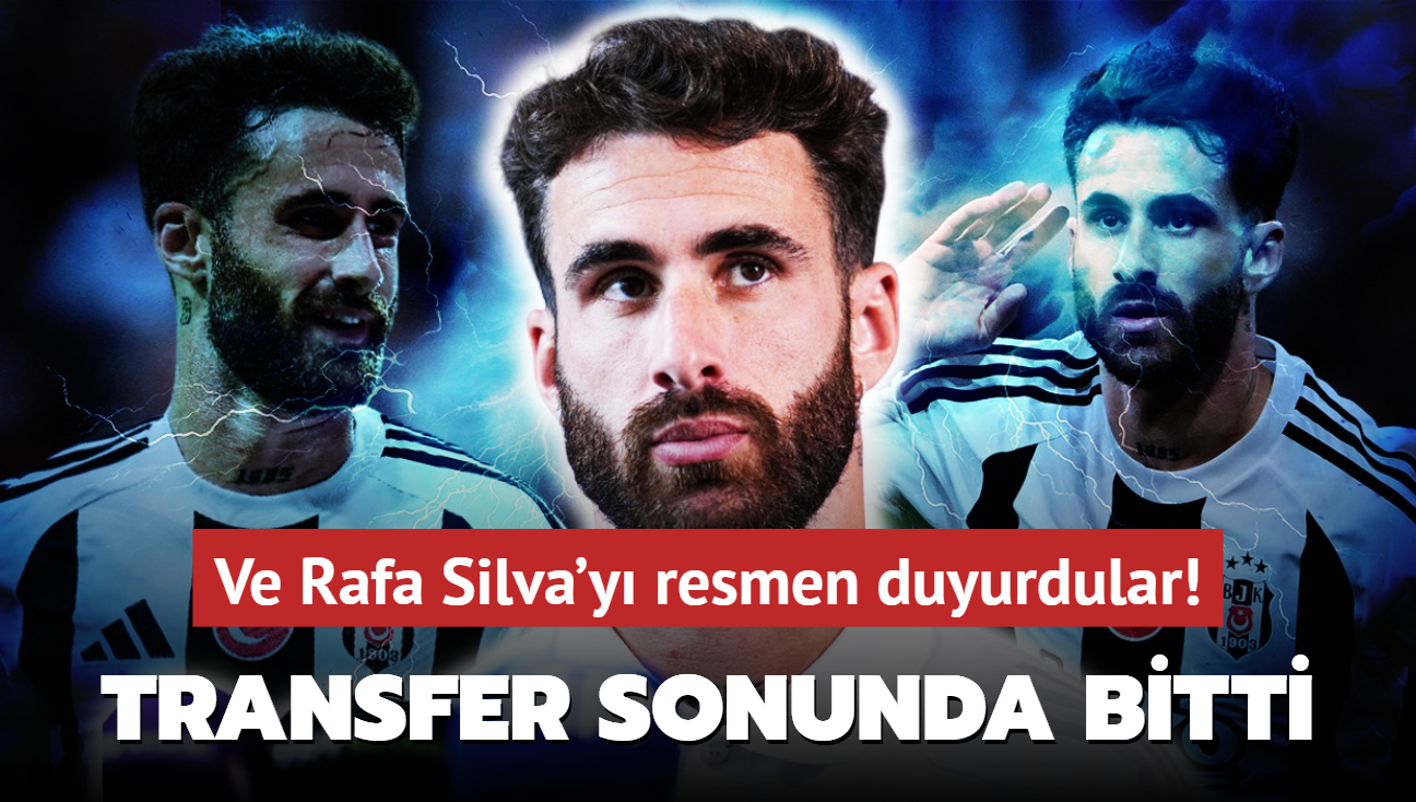 Ve Rafa Silva'y resmen duyurdular! Transfer sonunda bitti