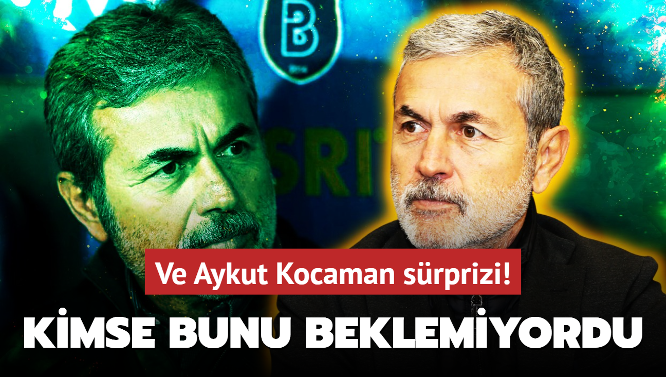 Ve Sper Lig devinde Aykut Kocaman srprizi! Kimse bunu beklemiyordu