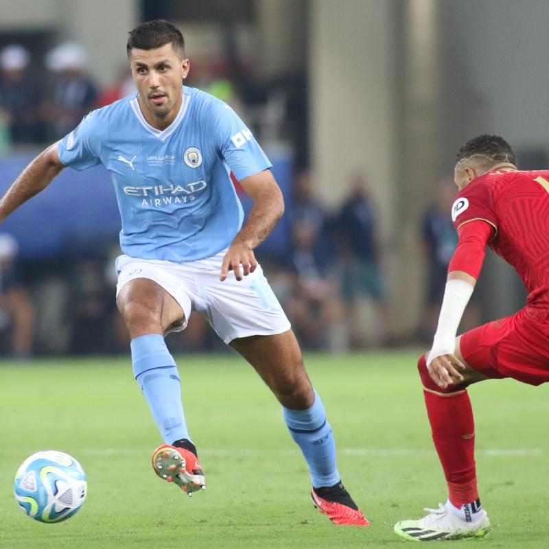 Manchester City'ye Rodri'den iyi haber! almalara balad