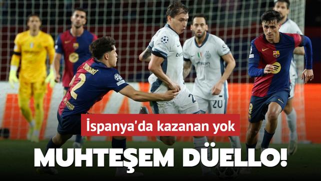 Muhteem dello! spanya'da kazanan yok