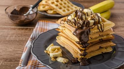 ipak waffle tarifi! Tavada olur mu demeyin, ite lezzetin kendisi