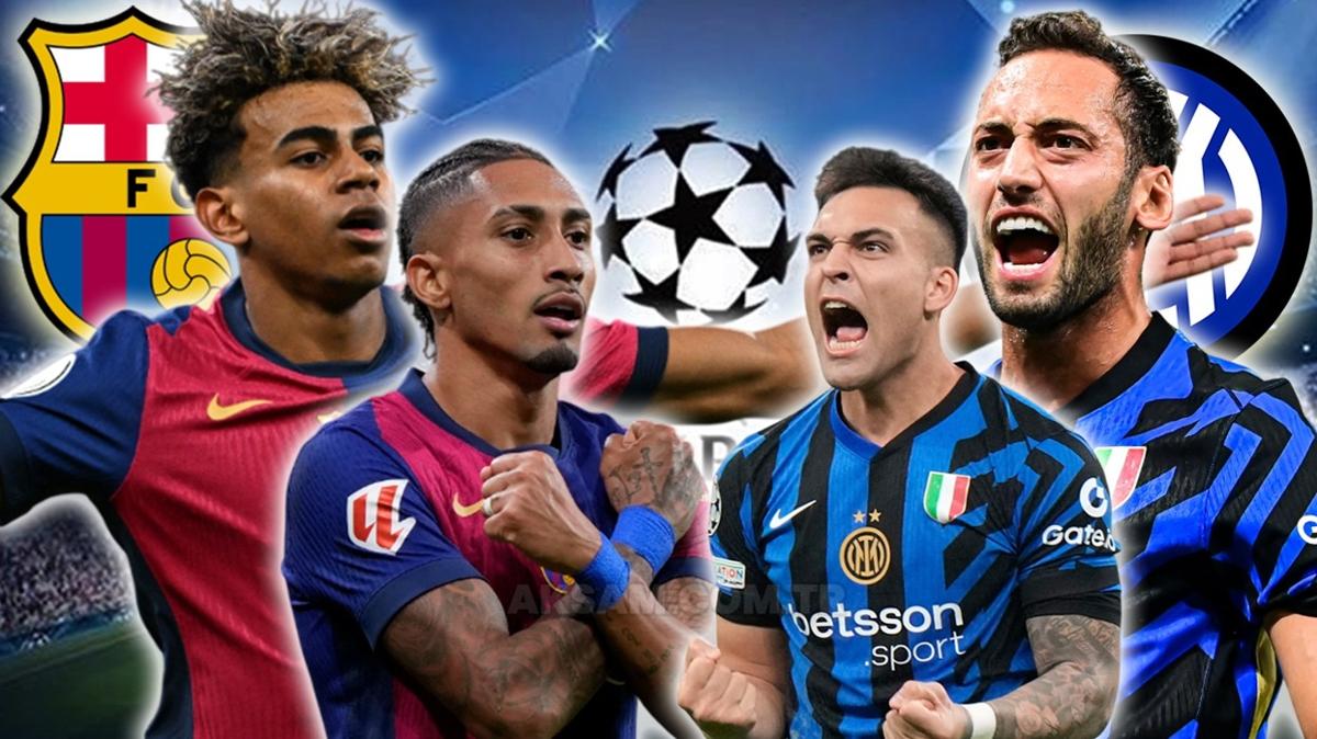 Barcelona - nter ma kadrosu! ampiyonlar Ligi yar finali: Barcelona - nter ilk 11'leri belli oldu mu"