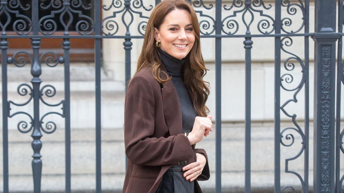 Galler Prensesi Kate Middleton skoya tatilinde!