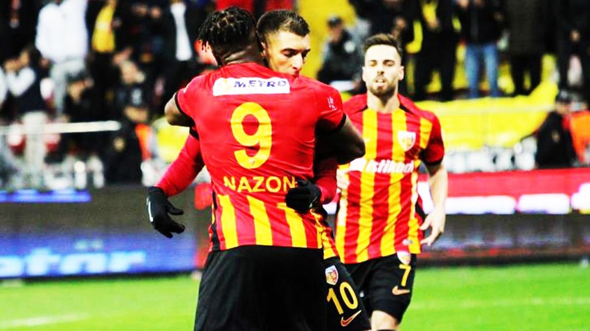 Kayserispor'un i sahada bilei bklmyor