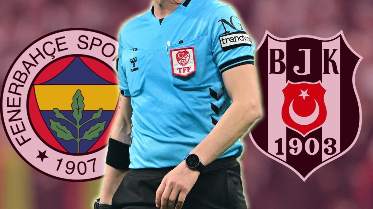 TFF aklad! te Fenerbahe - Beikta derbisinin hakemi...