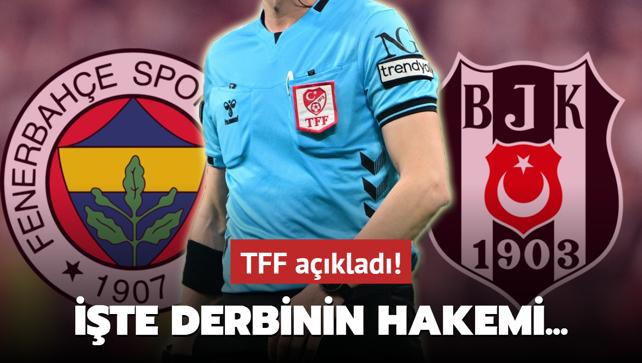 TFF aklad! te Fenerbahe - Beikta derbisinin hakemi...