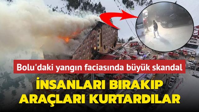 Bolu'daki yangn faciasnda byk skandal: nsanlar brakp aralar kurtardlar