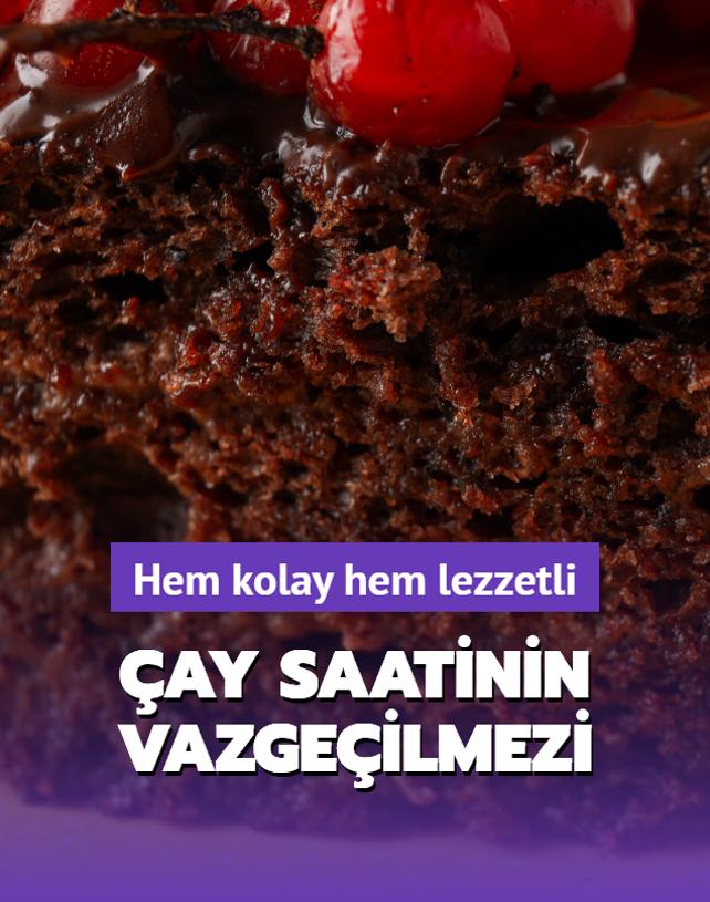 ay saatine slak kek tarifi! Bu tatl aklnz banzdan alacak