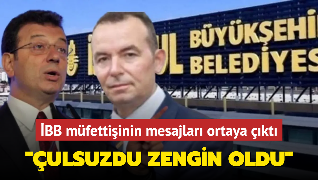 "ulsuzdu, zengin oldu" BB mfettiinin mesajlar ortaya kt