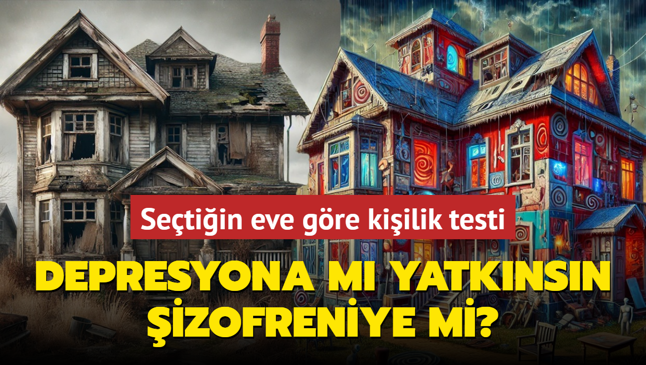 Kiilik testi: Depresyona m yatknsn izofreniye mi" Setiin ev sylyor