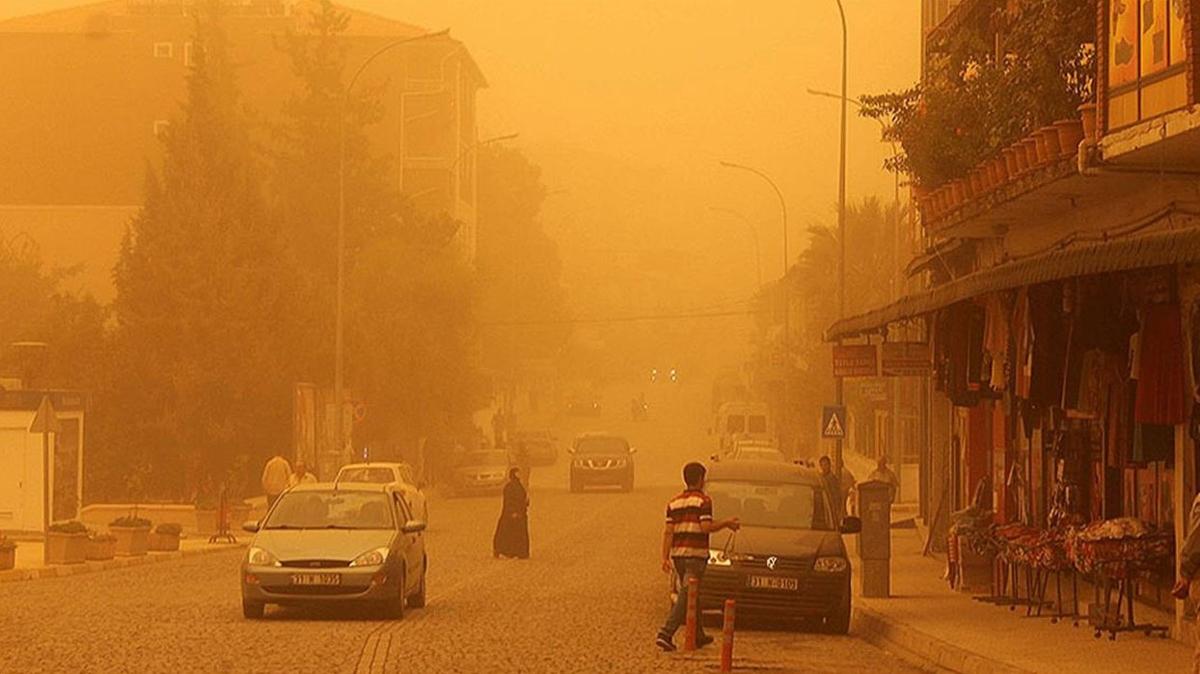 Meteorolojiden toz tanm uyars!