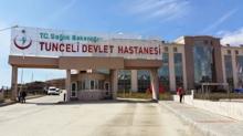 Tunceli Devlet Hastanesi'ndeki yangn sndrld 