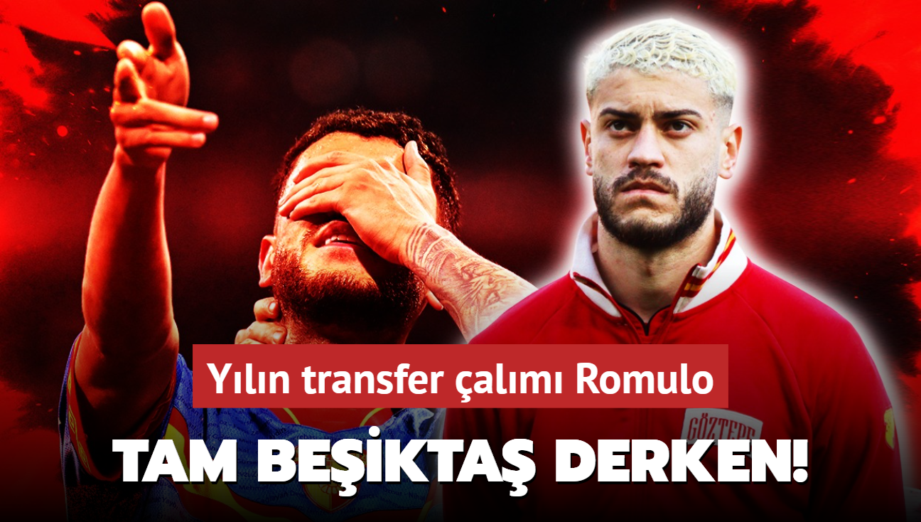 Tam Beikta derken! Yln transfer alm Romulo: Sper Lig devi ii bitirdi