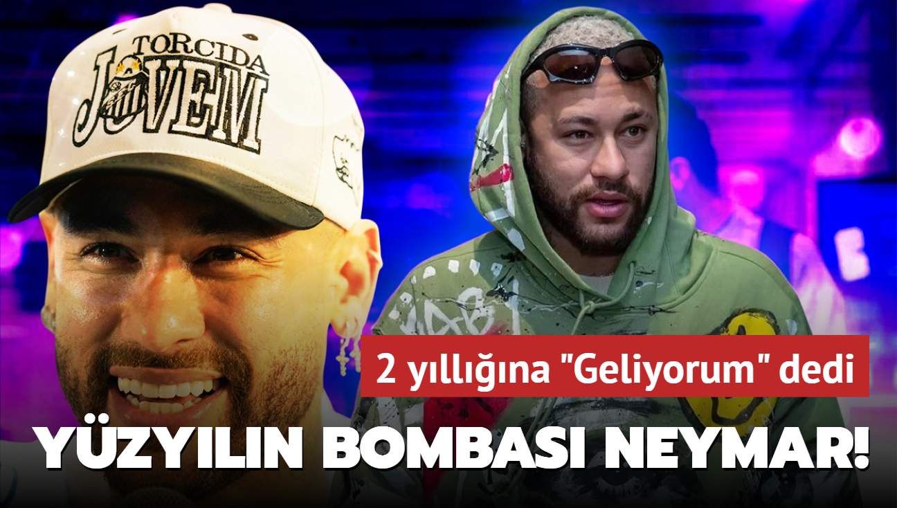 Yzyln bombas Neymar! Dnya bunu konuuyor: 2 yllna "Geliyorum" dedi